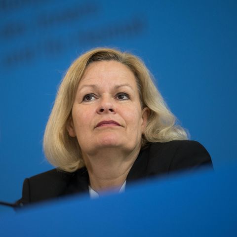 Bundesinnenministerin Nancy Faeser