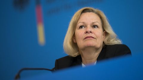 Bundesinnenministerin Nancy Faeser
