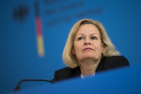 Bundesinnenministerin Nancy Faeser