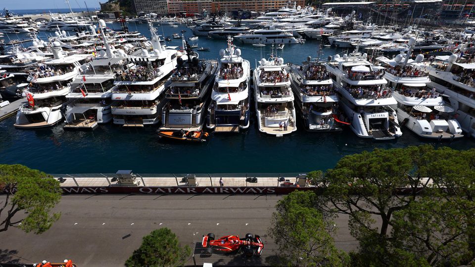 Monaco Formel 1 Yachten