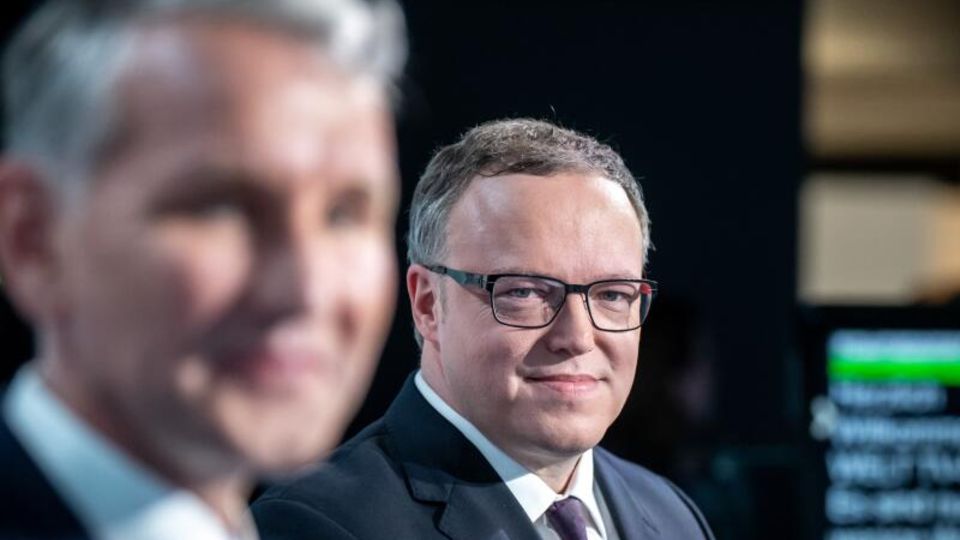 Der Thüringer CDU-Spitzenkandidat Mario Voigt