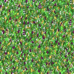 Finden Sie den kleinen Frosch inmitten der Blätter?