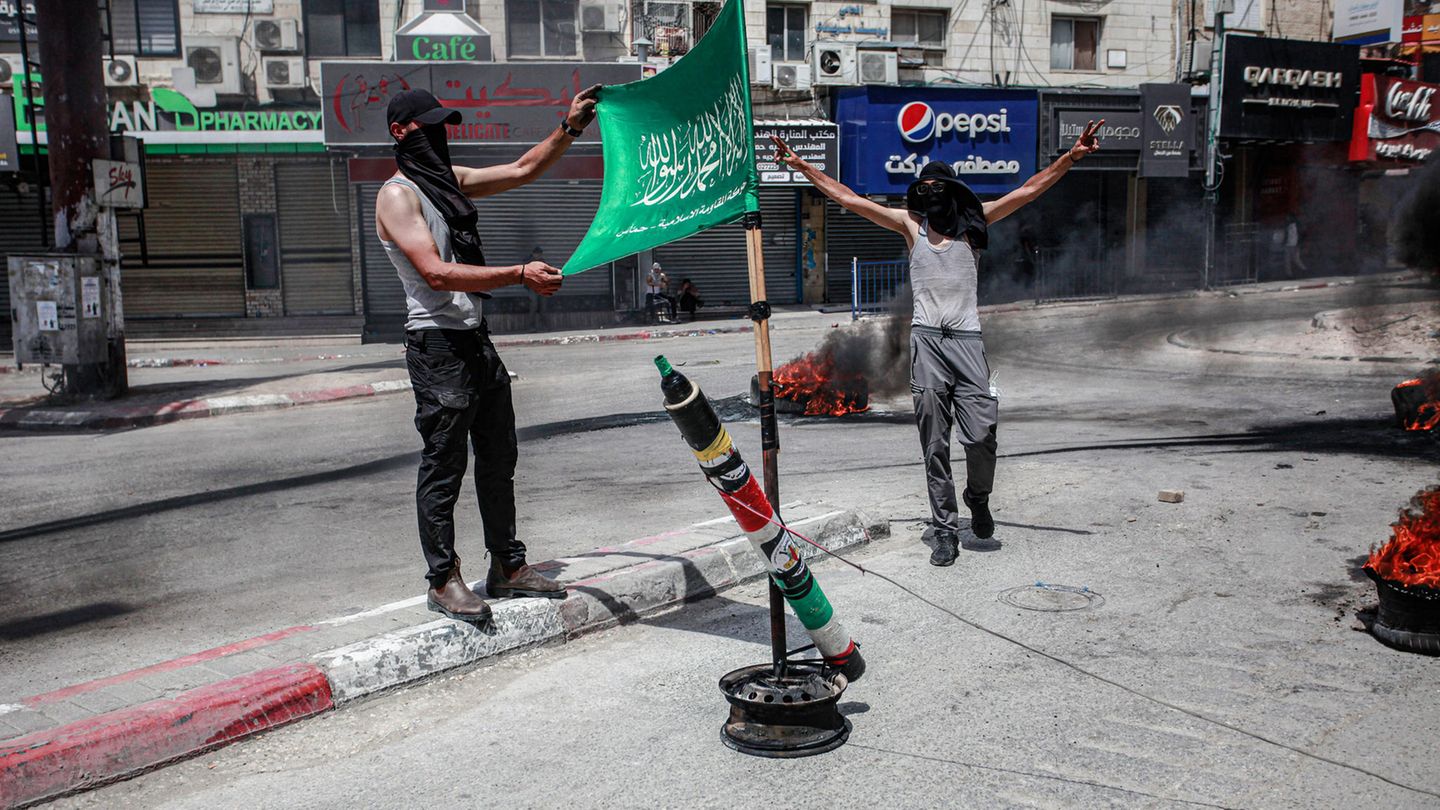 Rakete der Hamas