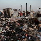 Zerstörung Flüchtlingscamp