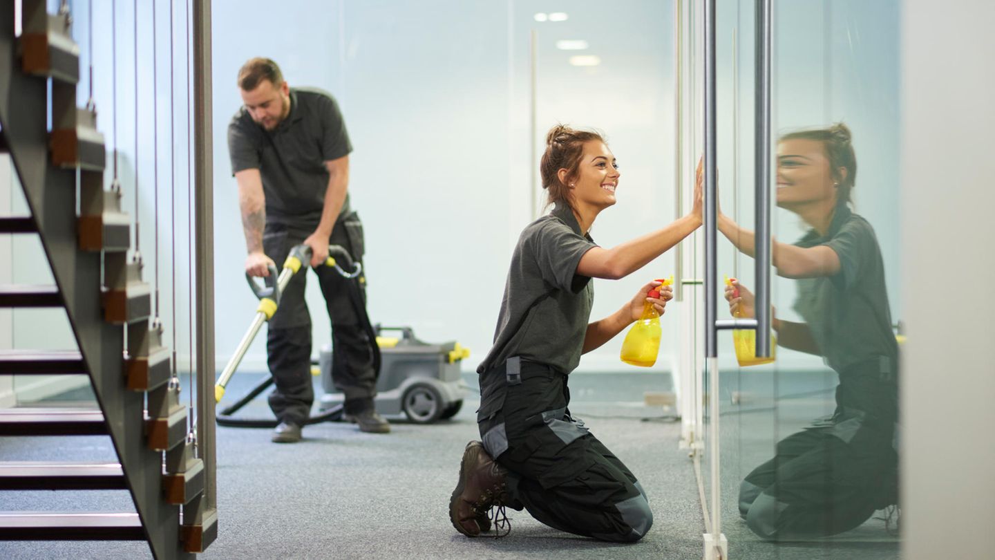 Cleaning job is the worst paid in this country