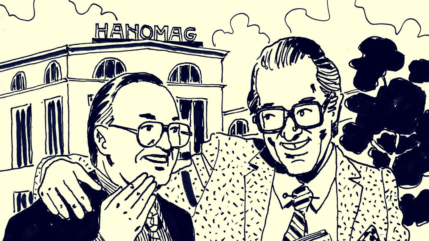 Banking crisis triggered: Horst-Dieter Esch and Ferdinand von Galen