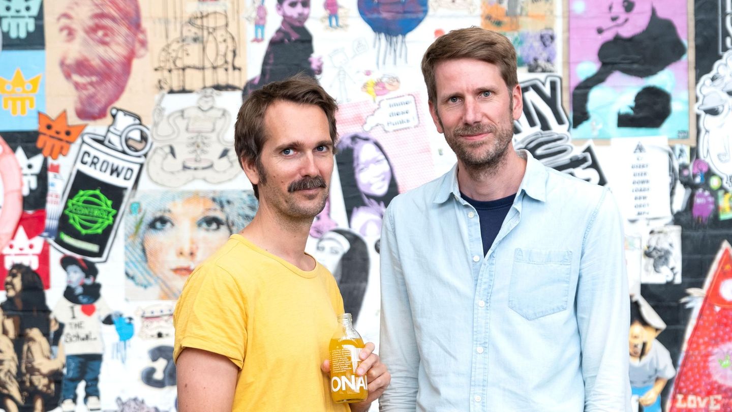 Lemonaid-Gründer Paul Bethke und Felix Langguth