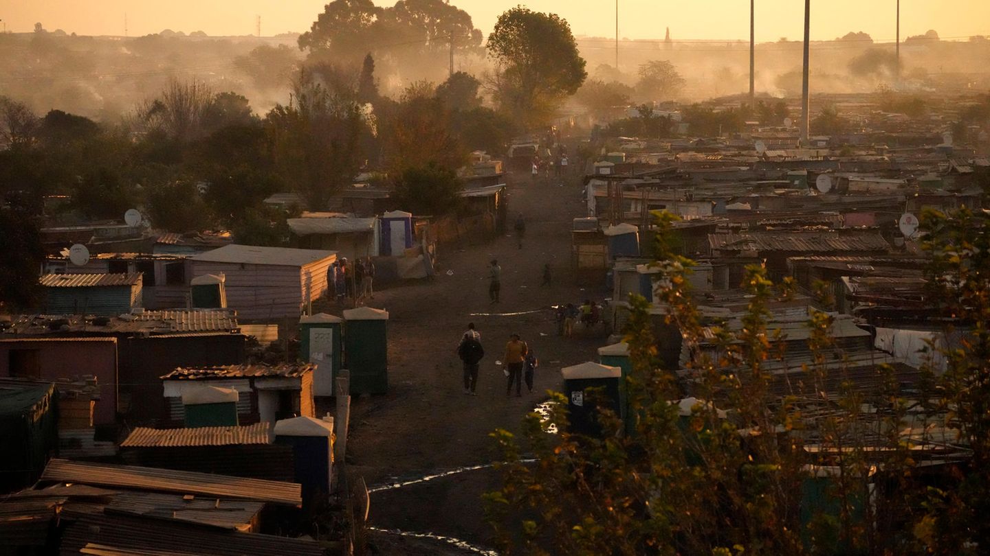 Südafrika: Township Emandleni Südafrika: Township Emandleni