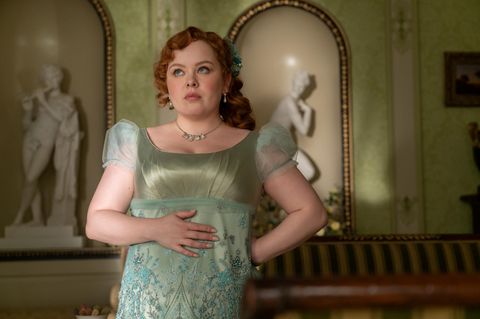 Nicola Coughlan als Penelope Featherington in "Bridgerton"