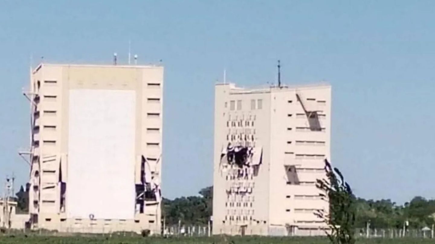 Das Frühwarnsystem in Armawir wurde stark beschädigt.