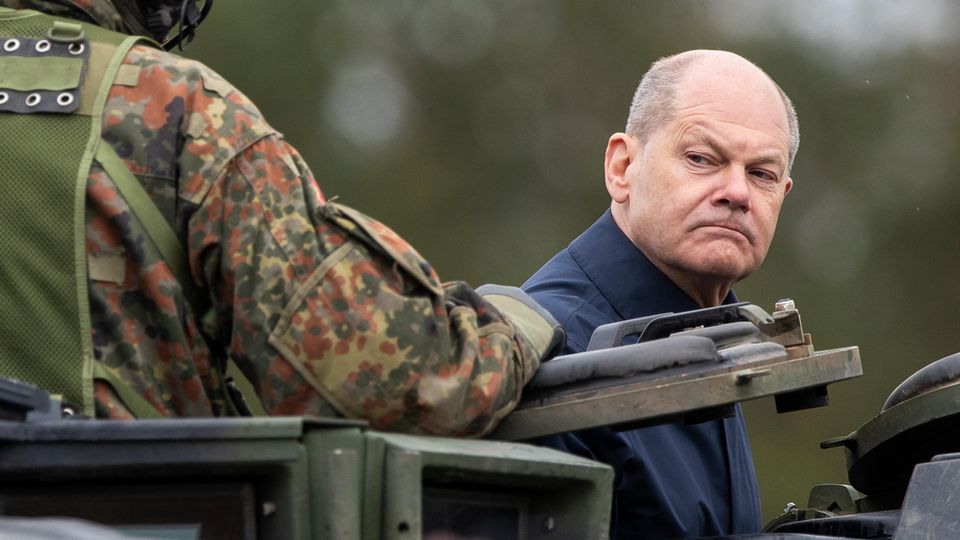 Scholz bei Truppenbesuch in Litauen: Jetzt geht es auch um russische Ziele
