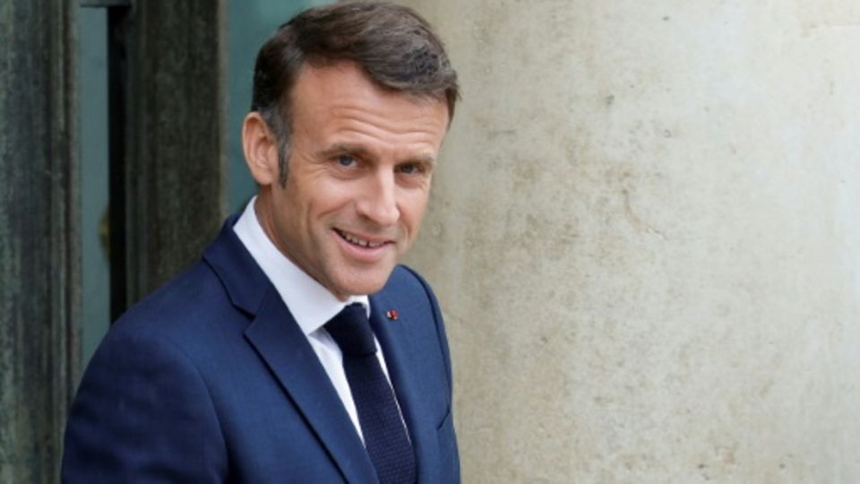 Frankreichs Präsident Macron, Archivbild