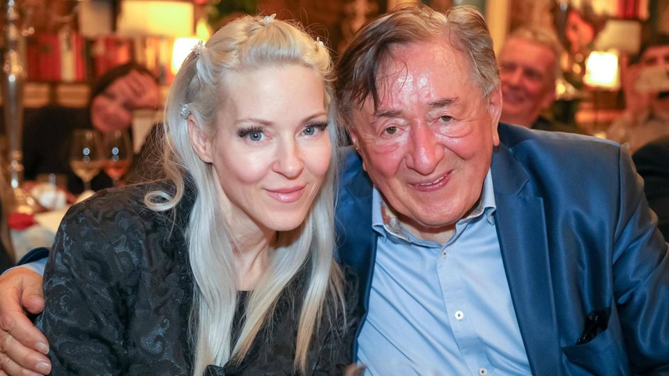 Simone Reiländer und Richard Lugner