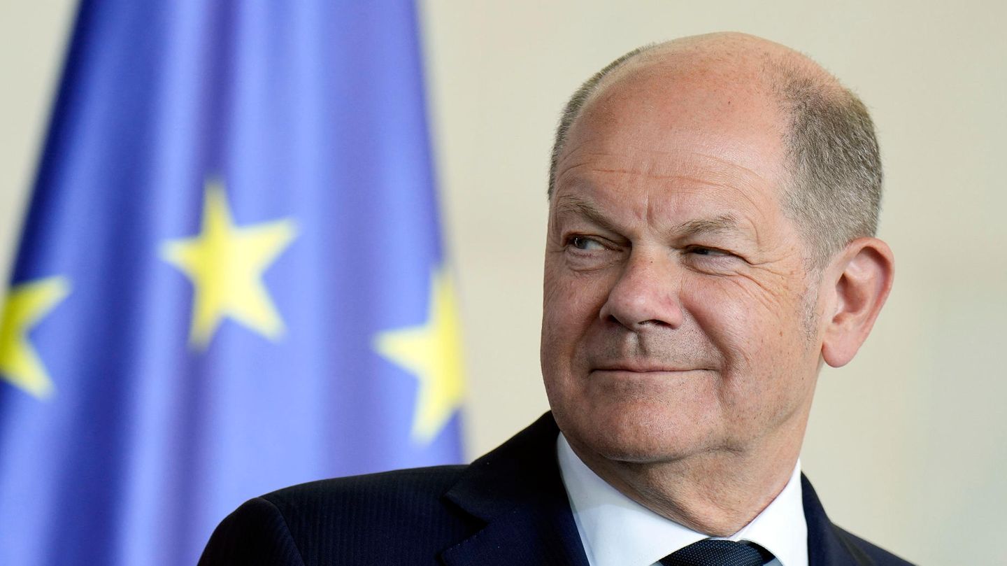 Bundeskanzler Olaf Scholz (SPD)