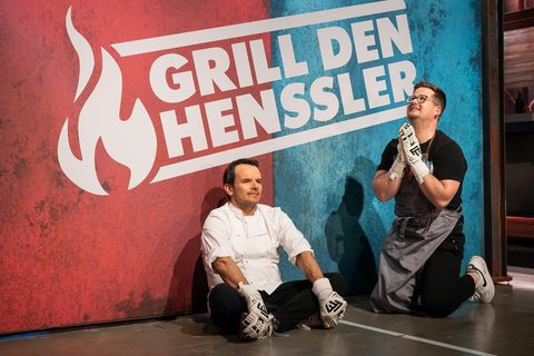 Autsch, verbrannt: Steffen Henssler wird von Comedian Chris Tall gegrillt und muss den Namen seiner Sendung ändern