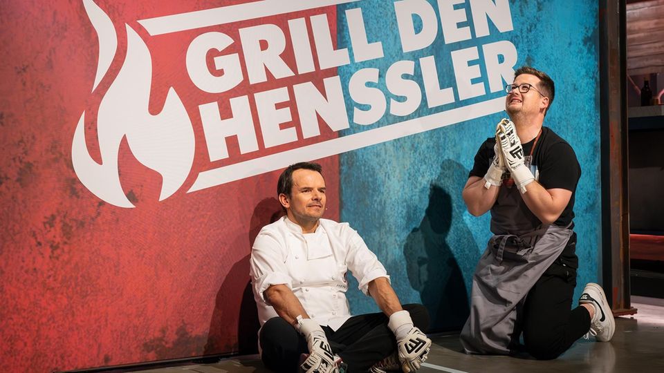 Autsch, verbrannt: Steffen Henssler wird von Comedian Chris Tall gegrillt und muss den Namen seiner Show ändern