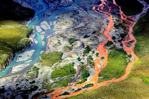 Kutuk River im Gates of the Arctic National Park in Alaska