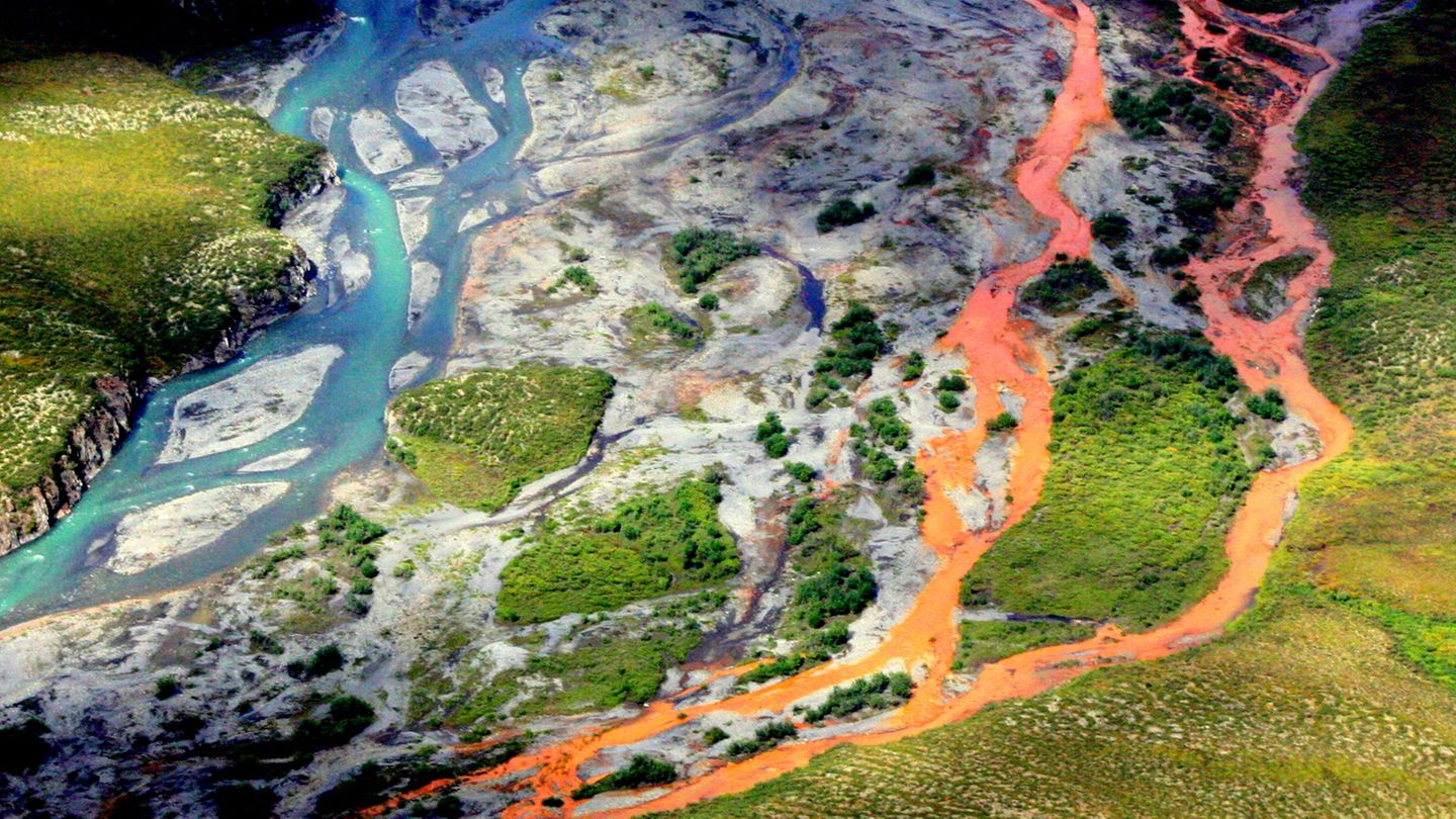 Kutuk River im Gates of the Arctic National Park in Alaska