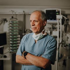 Dr. Michael Sasse, leitender Oberarzt Kinderintensivstation Hannover