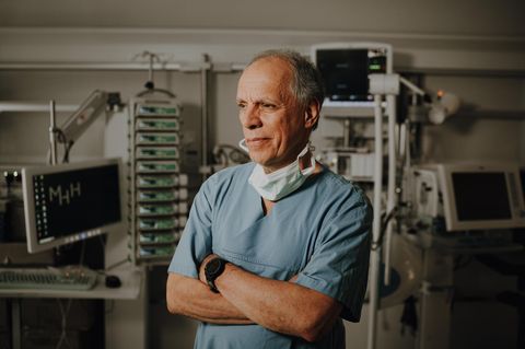 Dr. Michael Sasse, leitender Oberarzt Kinderintensivstation Hannover