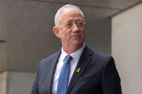 Benny Gantz, Mitglied des israelischen Kriegskabinetts