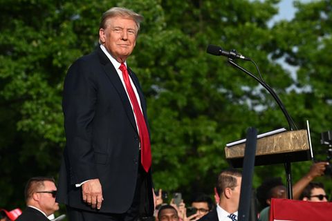 Donald Trump Bronx Wahlkampf