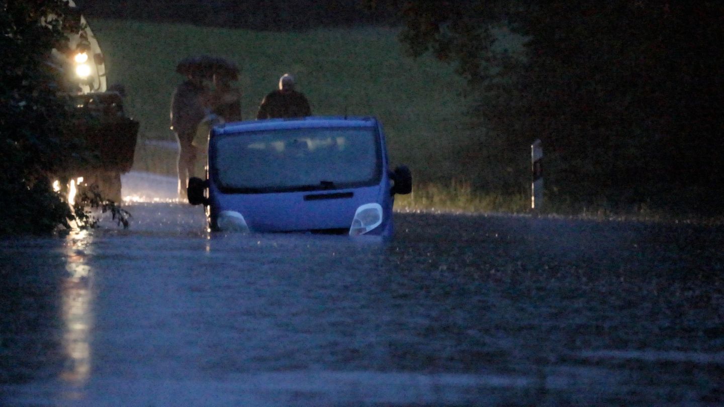 Hochwasser in Bayern Hochwasser in Bayern