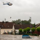 Unwetter in Bayern