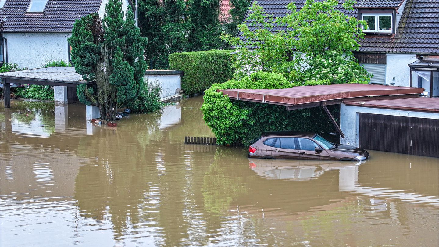 Unwetter in Bayern Unwetter in Bayern