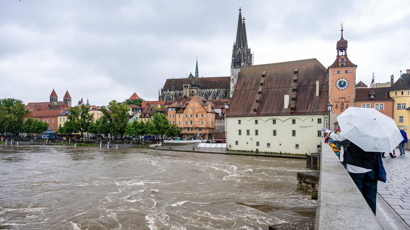 Hochwasser in Regensburg
