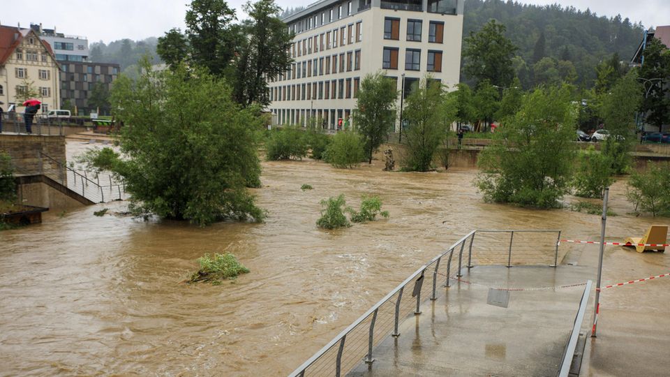 Hochwasser in Süddeutschland
