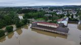 Hochwasser in Meckenbeuren