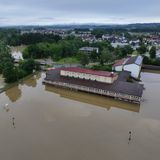 Hochwasser in Meckenbeuren