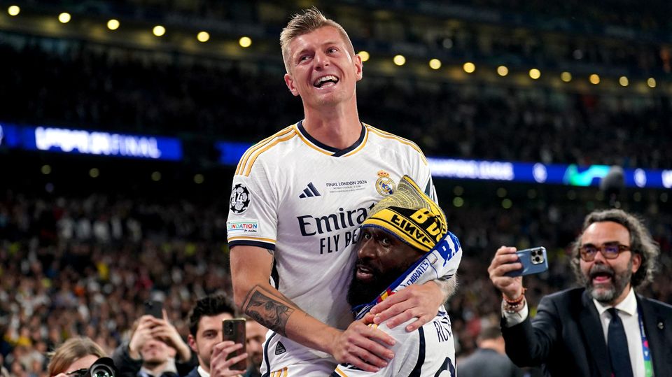 In seinem letzten Spiel für Real Madrid gewann Toni Kroos seinen sechsten Champions-League-Titel