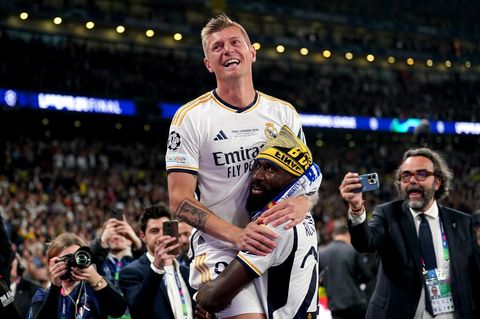 In seinem letzten Spiel für Real Madrid gewann Toni Kroos seinen sechsten Champions-League-Titel