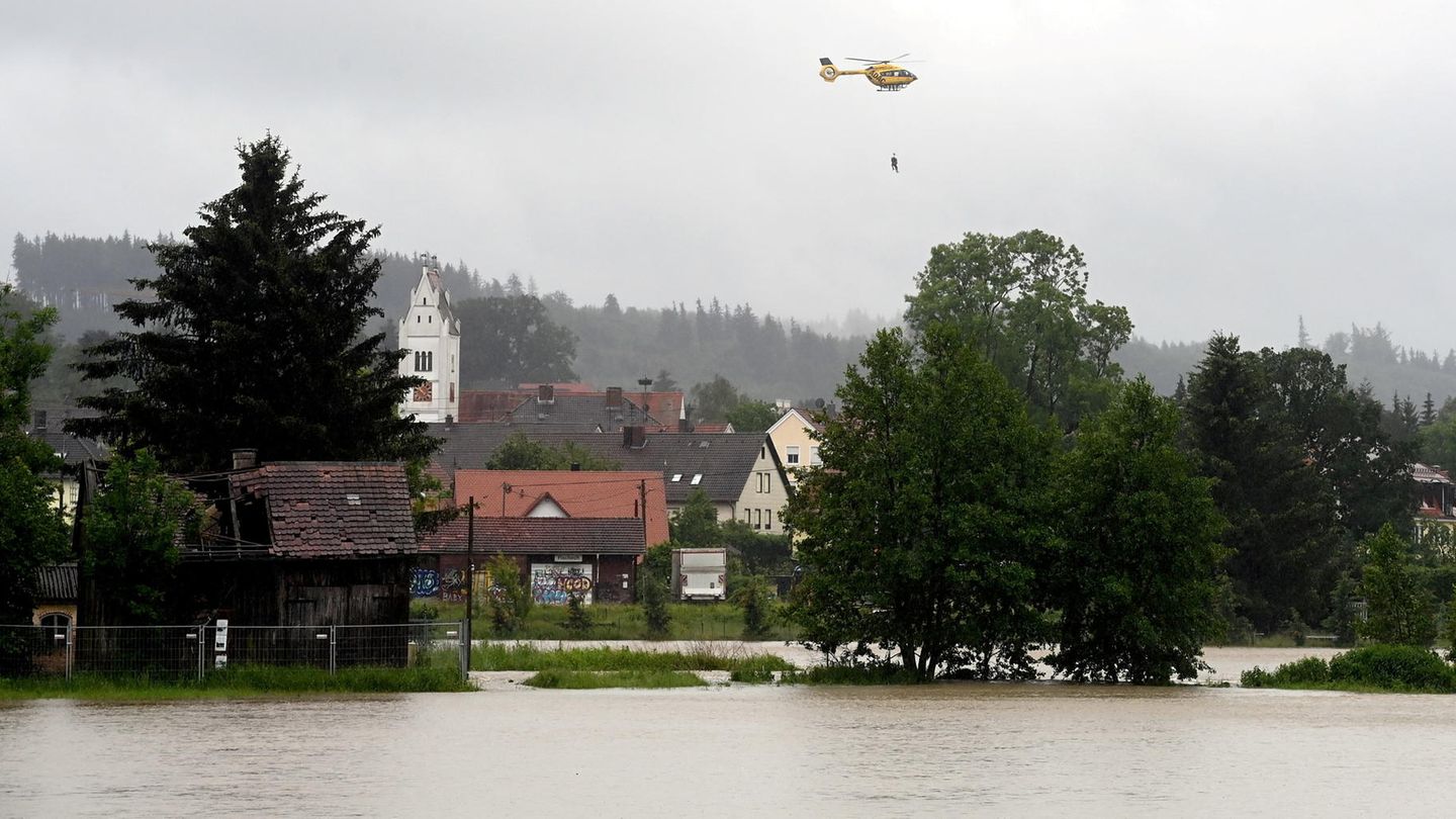 Hochwasser: Das Schlimmste steht der Region Augsburg noch bevor | STERN.de