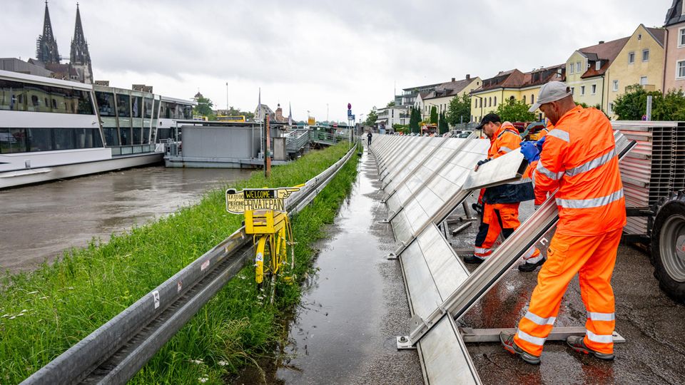 Unwetter-Ticker: Regensburg ruft Katastrophenfall aus