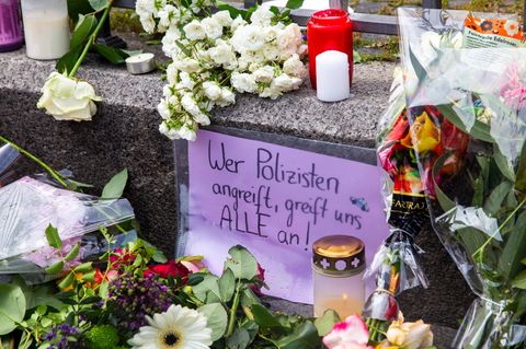 Tatort in Mannheim: Hier kam es zur Messerattacke auf einen Polizisten