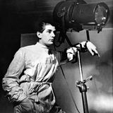 Helmut Newton Selbstportrait im Studio