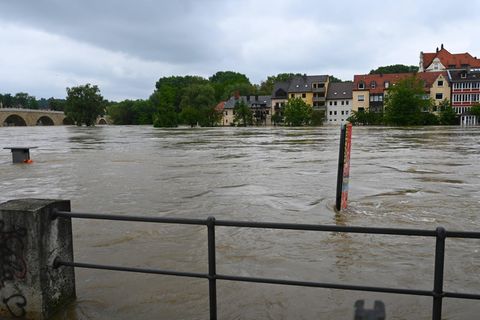 Hochwasser in Regensburg