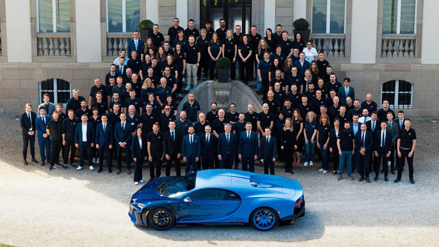 Der letzte Bugatti Chiron Nach 20 Millionen Boliden ist Schluss ...