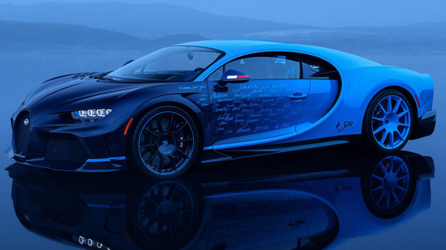 Der letzte Bugatti Chiron Nach 20 Millionen Boliden ist Schluss ...