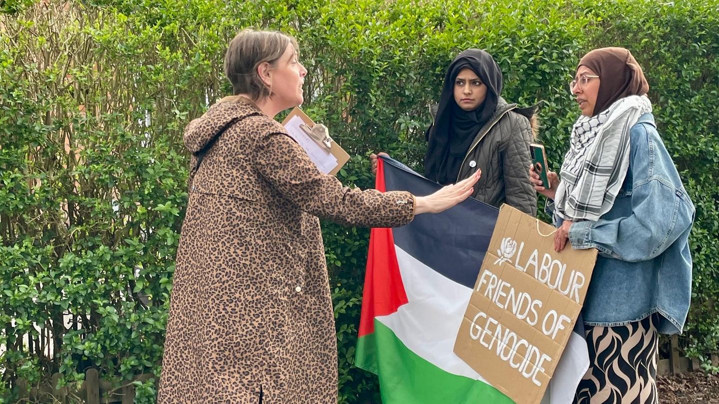 Birmingham: Gaza is also on the ballot paper in the UK elections