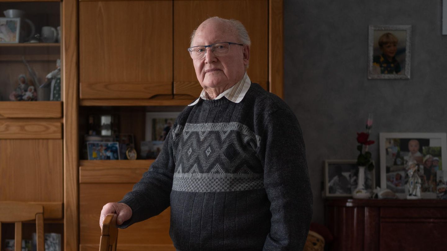 Rémy Portrait des 89-jährigen Rémy