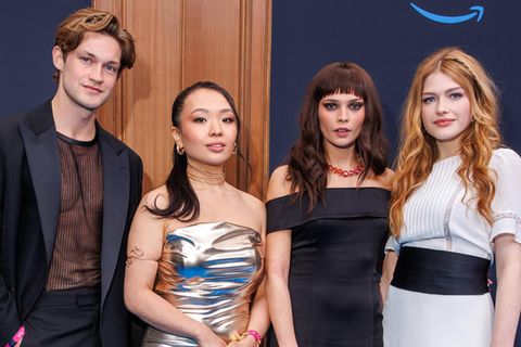 Damian Hardung, Andrea Guo, Harriet Herbig-Matten und Sonja Weißer bei der Premiere von "Maxton Hall". Der internationale Erfolg der Serie beflügelt ihre Karrieren: Kürzlich erzählte Herbig-Matten der "FAZ", dass sie bereits Anrufe aus den USA hatte. Vorher steht jedoch die zweite Staffel "Maxton Hall" an: Amazon hat die Fortsetzung bereits bestätigt, Drehstart soll noch in diesem Sommer sein.