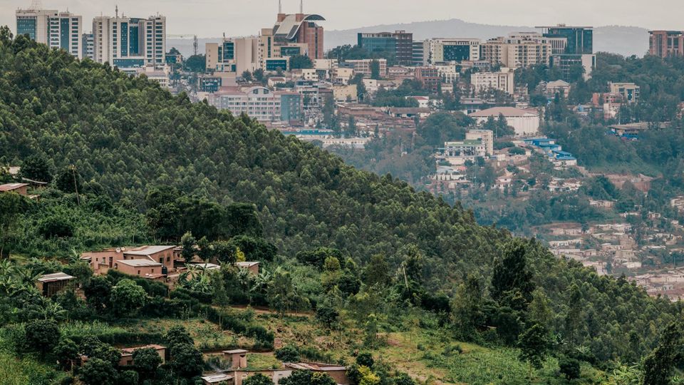 Ruanda: Bild der Hauptstadt Kigali