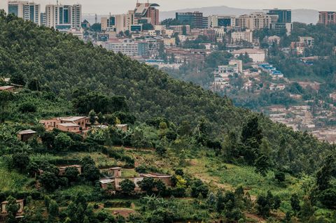Ruanda: Aufnahme der Hauptstadt Kigali