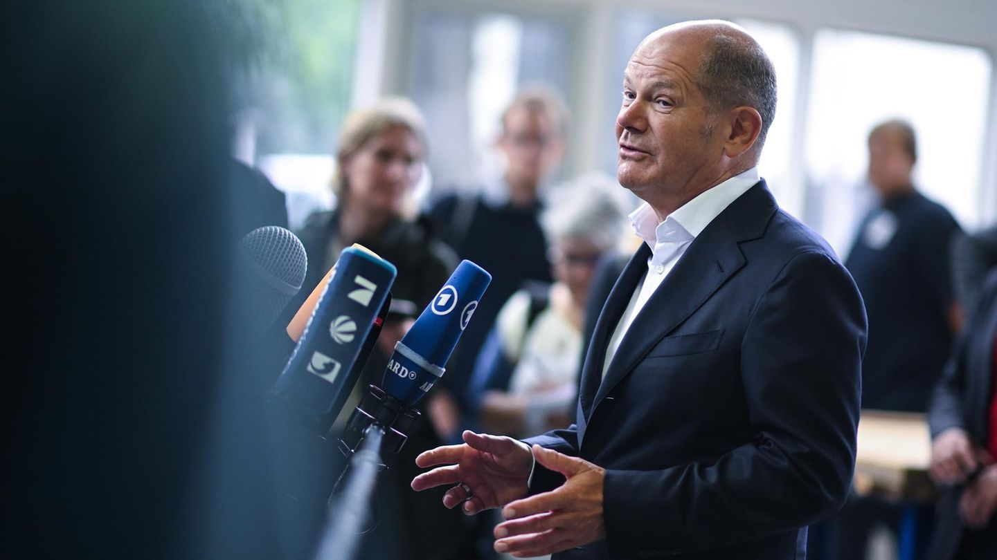 Olaf Scholz warns journalists – this gives our author an idea
