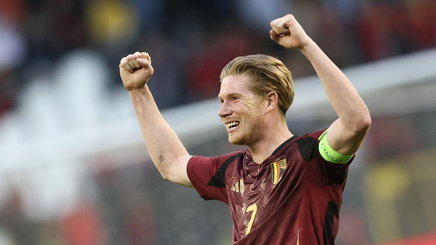 Kevin De Bruyne, Belgien, Manchester City, 32 Jahre alt, ist wieder fit, was ein großes Glück für Belgien und die EM ist