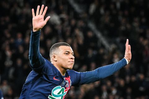 Kylian Mbappé, Frankreich, 25 Jahre alt, bester Fußballer der Welt, spielte bei Paris Saint-Germain und demnächst für Real Madrid.